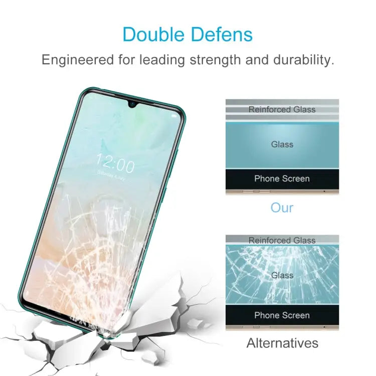 For Doogee N20 Pro 0.26mm 9H 2.5D Tempered Glass Film For Doogee N20 Pro - For Doogee N20 Pro