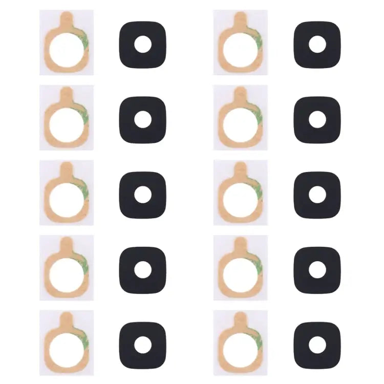 For Galaxy C7 Pro / C7010 10pcs Back Camera Lens Cover with Sticker Galaxy C7 Pro - Galaxy C7 Pro