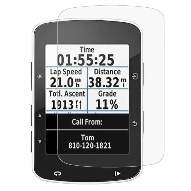 For Garmin Edge 520 0.26mm 2.5D 9H Tempered Glass Film Screen Protector For Garmin Edge 520 - For Garmin Edge 520