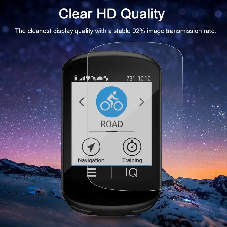 For Garmin Edge 830 0.26mm 2.5D 9H Tempered Glass Film Screen Protector For Garmin Edge 830 - For Garmin Edge 830