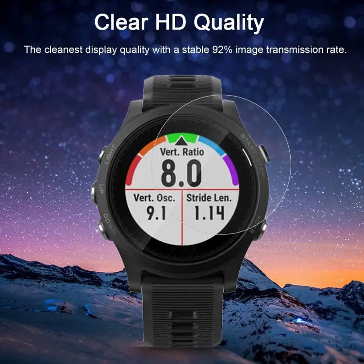 For Garmin Forerunner 635 0.26mm 2.5D 9H Tempered Glass Film Screen Protector For Garmin Forerunner 635 - For Garmin