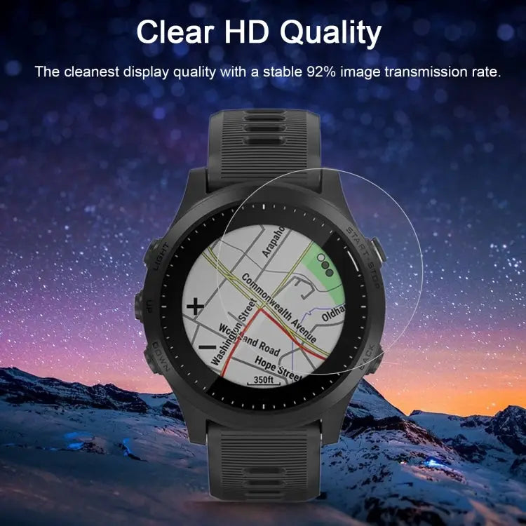 For Garmin Forerunner 945 0.26mm 2.5D 9H Tempered Glass Film Screen Protector For Garmin Forerunner 945 - For Garmin