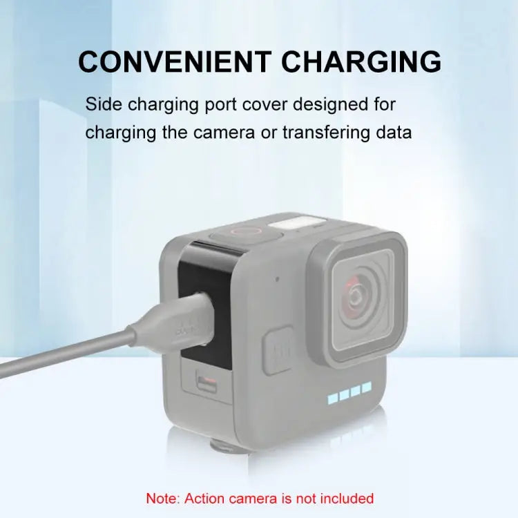 For GoPro Hero11 Black Mini PULUZ Metal Battery Side Interface Cover B Type - B Type