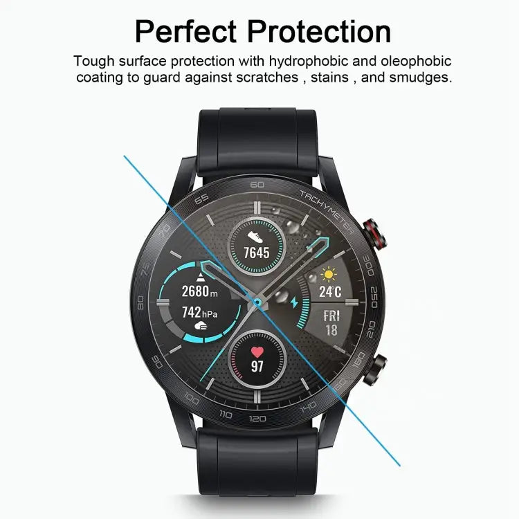 For Huawei Honor Magic Watch2 0.26mm 2.5D 9H Tempered Glass Film Screen Protector For Huawei Honor Magic Watch2