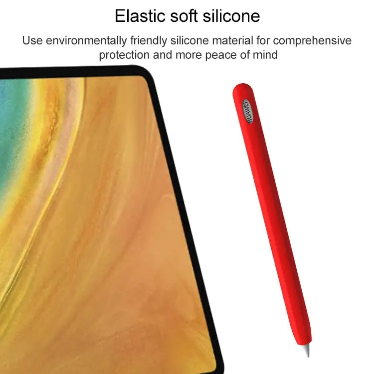 For Huawei M-pencil Stylus Touch Pen Integrated Non-slip Silicone Protective Cover - Apple Accessories