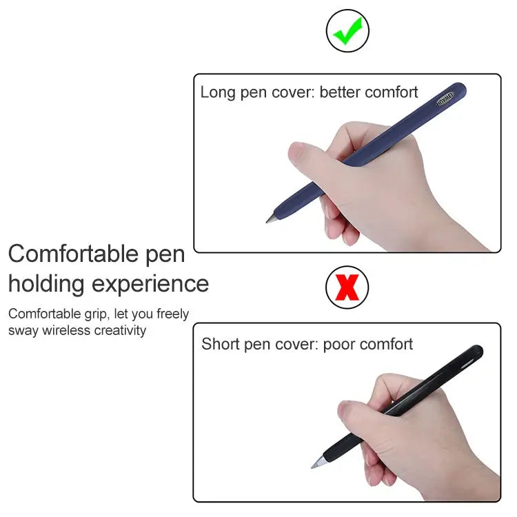 For Huawei M-pencil Stylus Touch Pen Integrated Non-slip Silicone Protective Cover - Apple Accessories