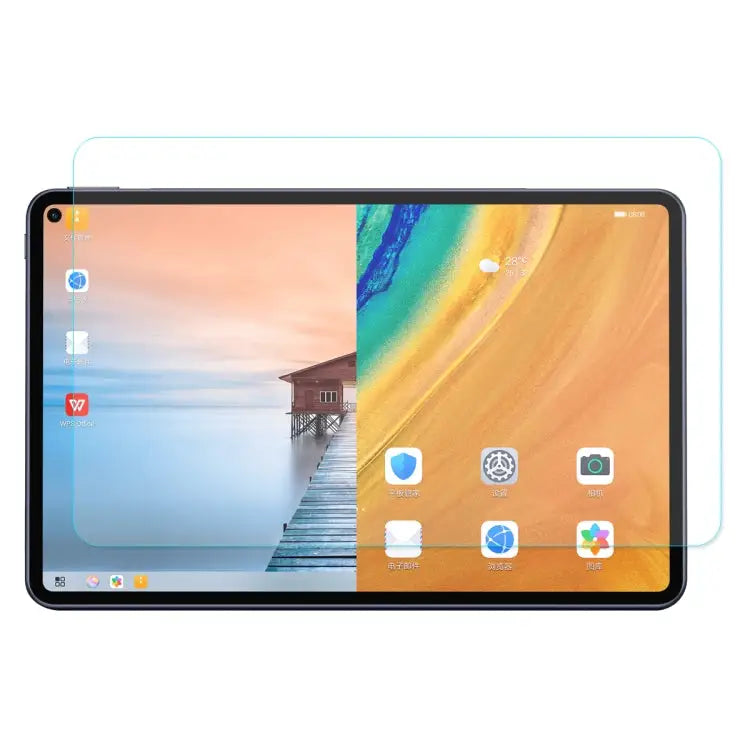 For Huawei MatePad Pro 10.8 ENKAY Hat-Prince 0.33mm 9H Surface Hardness 2.5D Explosion-proof Tempered Glass Film