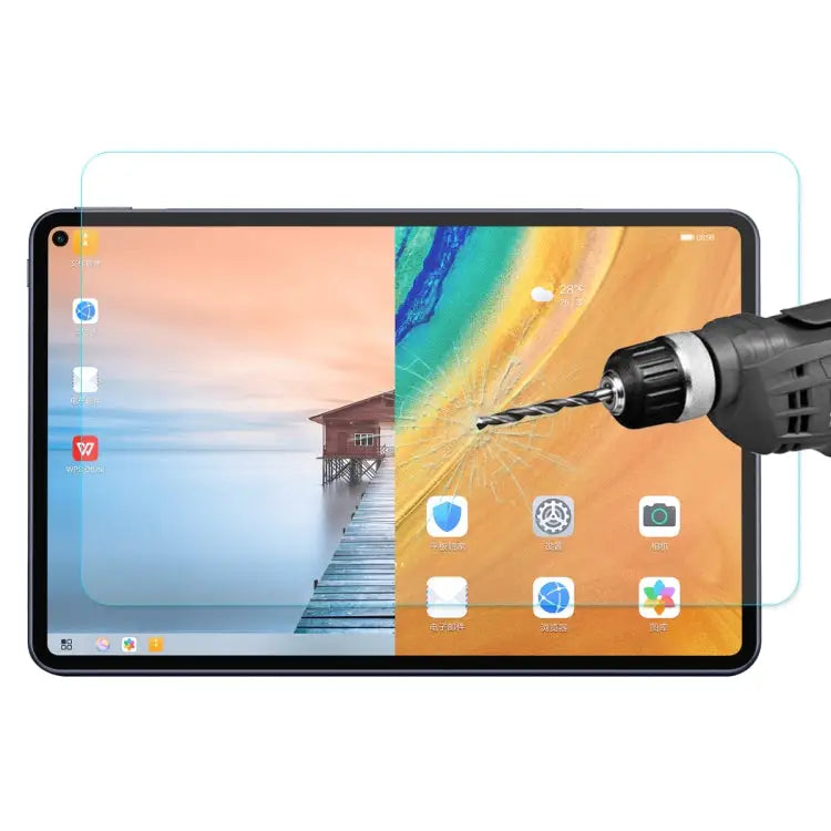 For Huawei MatePad Pro 10.8 ENKAY Hat-Prince 0.33mm 9H Surface Hardness 2.5D Explosion-proof Tempered Glass Film