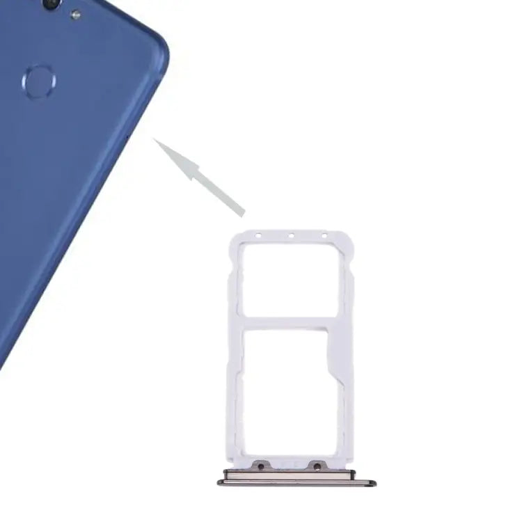 For Huawei nova 2 SIM Card Tray & SIM / Micro SD Card Tray For Huawei Nova 2 - For Huawei Nova 2 / Black