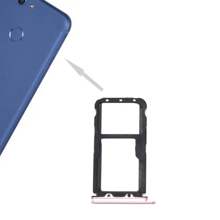 For Huawei nova 2 SIM Card Tray & SIM / Micro SD Card Tray For Huawei Nova 2 - For Huawei Nova 2 / Rose Gold