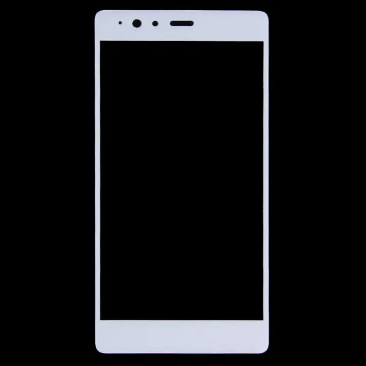 For Huawei P9 Plus 0.26mm 9H Surface Hardness Explosion-proof Silk-screen Tempered Glass Full Screen Film - White