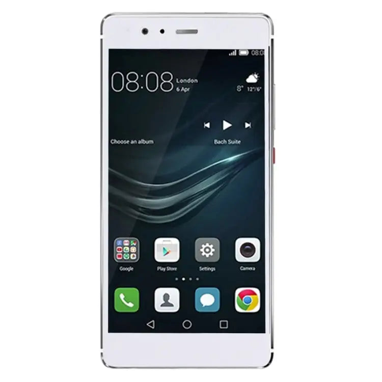 For Huawei P9 Plus 0.26mm 9H Surface Hardness Explosion-proof Silk-screen Tempered Glass Full Screen Film - White