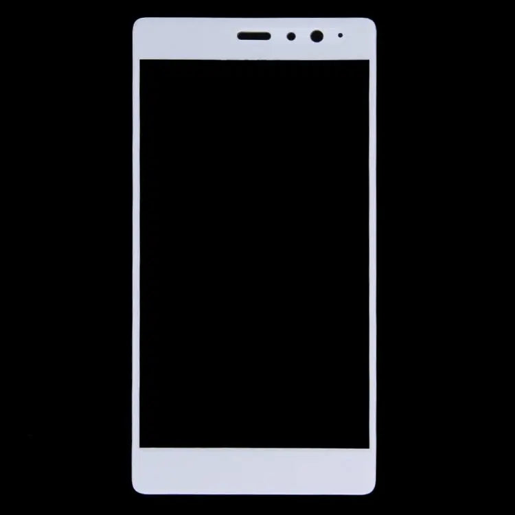 For Huawei P9 Plus 0.26mm 9H Surface Hardness Explosion-proof Silk-screen Tempered Glass Full Screen Film - White