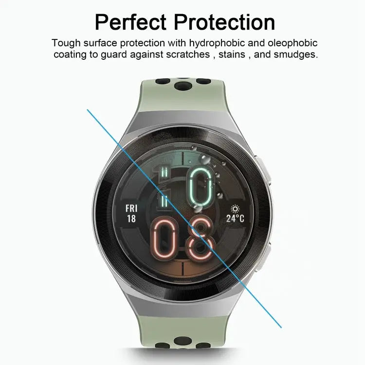 For Huawei Watch GT 2e 46mm 0.26mm 2.5D 9H Tempered Glass Film Screen Protector For Huawei Watch GT 2e - For Huawei