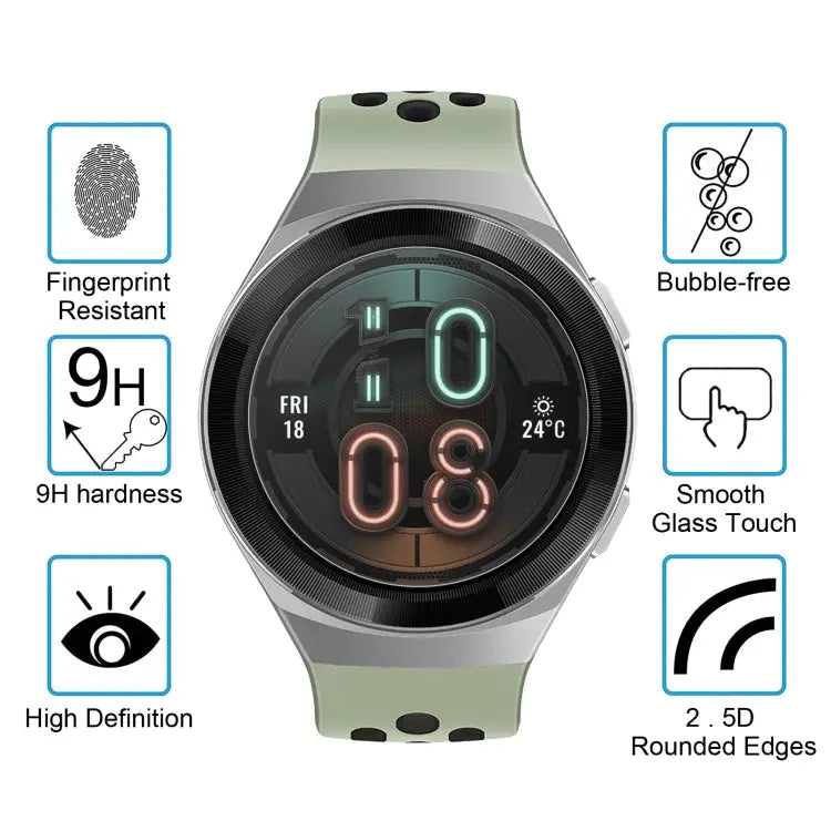 For Huawei Watch GT 2e 46mm 0.26mm 2.5D 9H Tempered Glass Film Screen Protector For Huawei Watch GT 2e - For Huawei