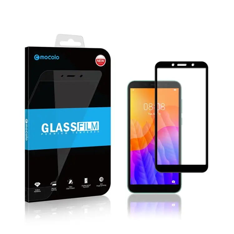 For Huawei Y5p mocolo 0.33mm 9H 2.5D Full Glue Tempered Glass Film For Huawei Y5p - For Huawei Y5p