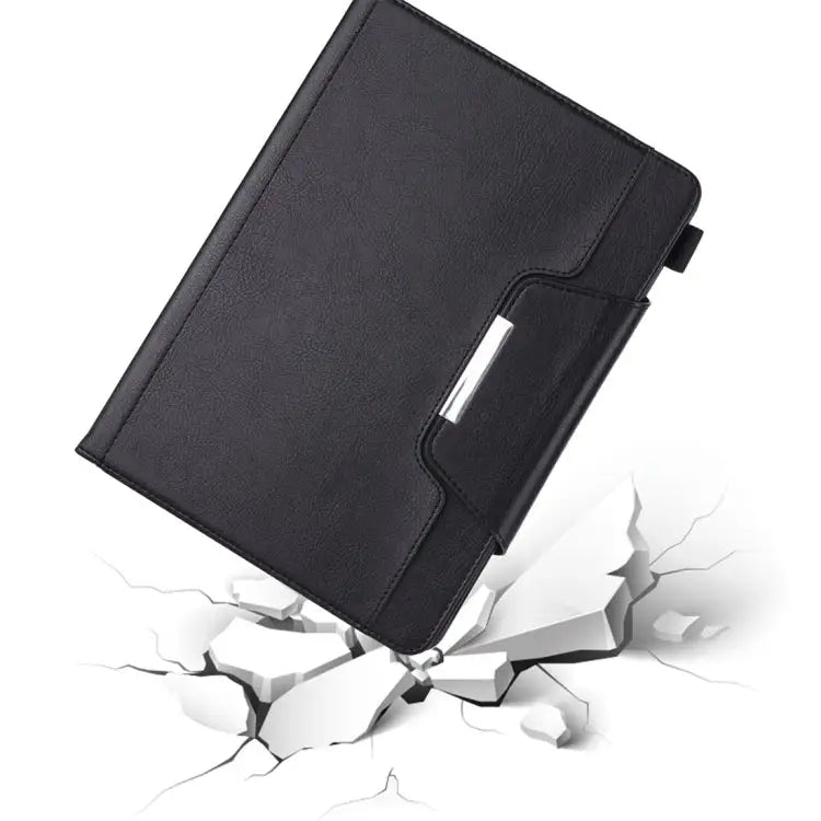 For iPad 10.2 inch Business Style Horizontal Flip Leather Case with Holder & Card Slot & Photo Frame & Wallet - Apple