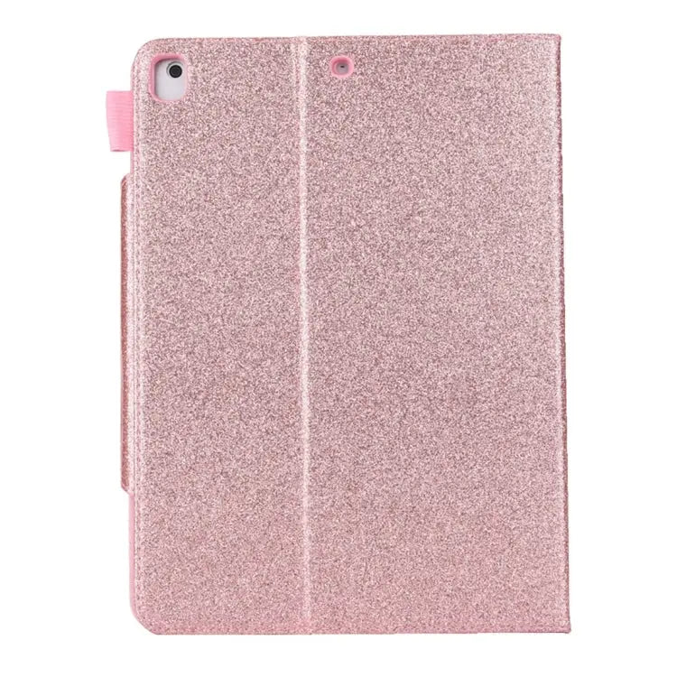 For iPad 10.2 inch Glitter Powder Horizontal Flip Leather Case with Holder & Card Slot & Photo Frame & Wallet For iPad