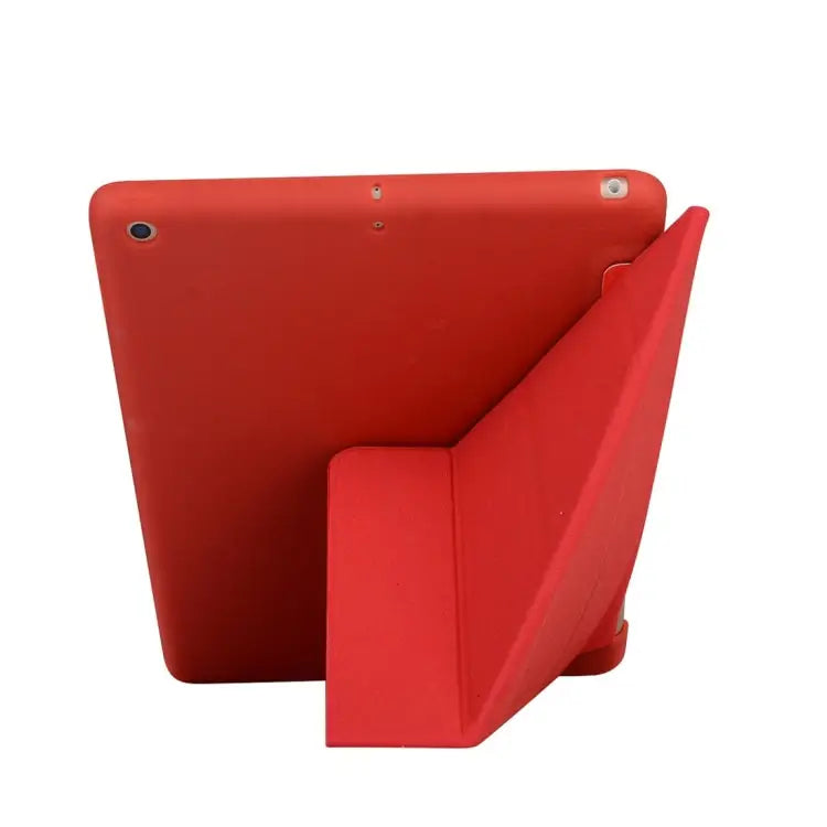 For iPad 10.2 inch TPU Horizontal Deformation Flip Leather Case with Holder - Apple Accessories
