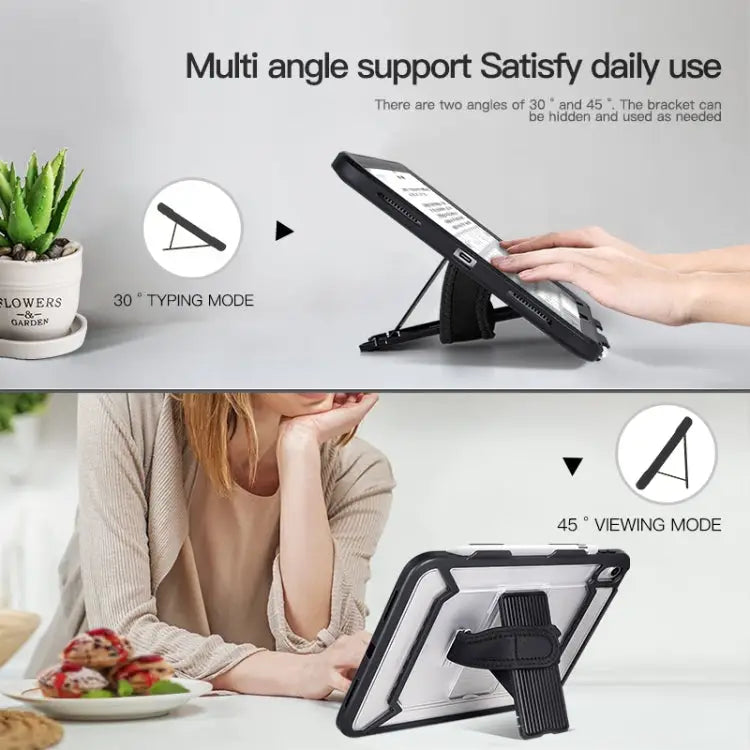 For iPad 10th Gen 10.9 2022 360 Full Body Shockproof Tablet Case with Grip & Holder & Pen Slot - Apple Accessories