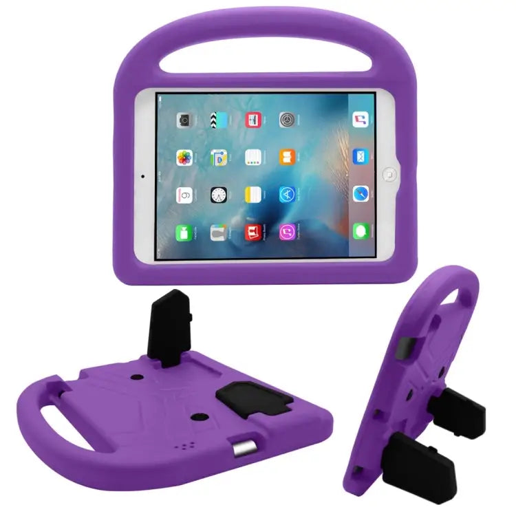 For iPad 4/3/2 Sparrow Design Shockproof Kids Friendly EVA Case For iPad 4/3/2 - For iPad 4/3/2 / Purple - Apple