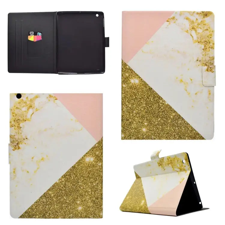 For iPad 5 / 6 Horizontal Flip Leather Case with Holder & Card Slot & Sleep / Wake-up Function For iPad 5 / 6