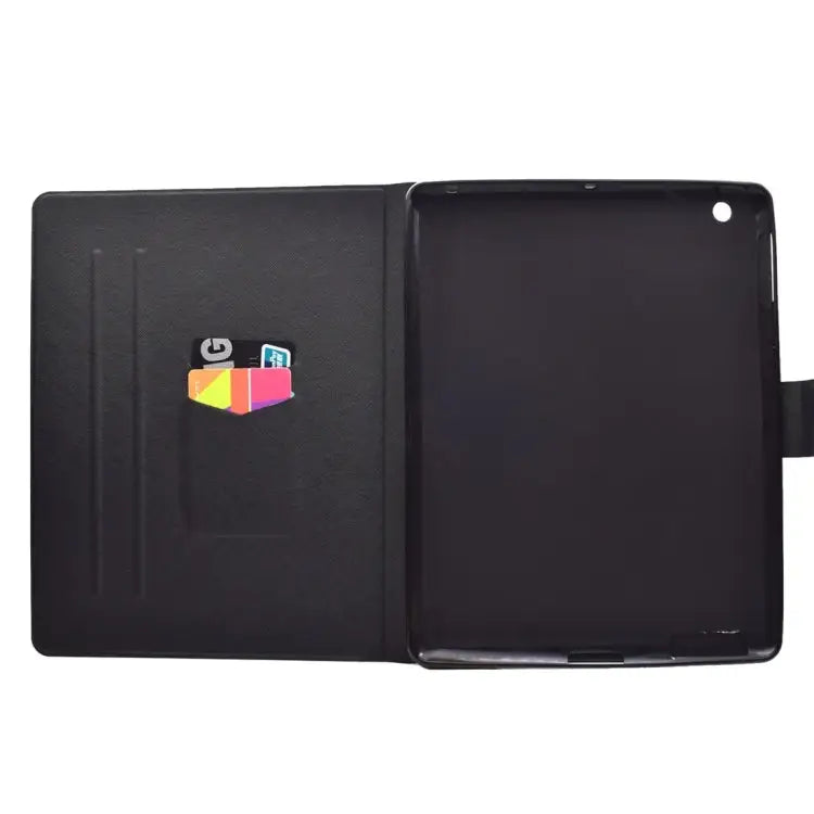 For iPad 5 / 6 Horizontal Flip Leather Case with Holder & Card Slot & Sleep / Wake-up Function For iPad 5 / 6 - Apple