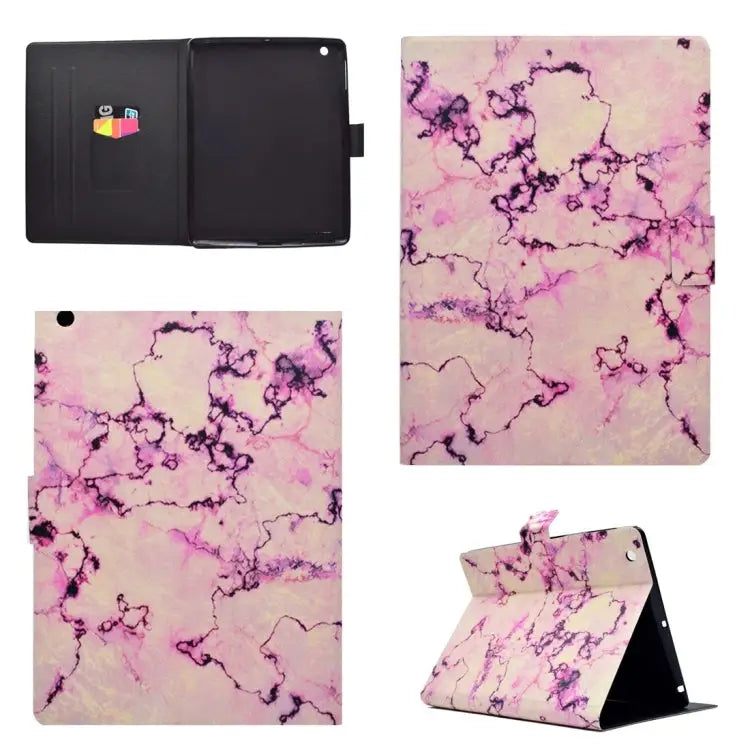 For iPad 5 / 6 Horizontal Flip Leather Case with Holder & Card Slot & Sleep / Wake-up Function For iPad 5 / 6