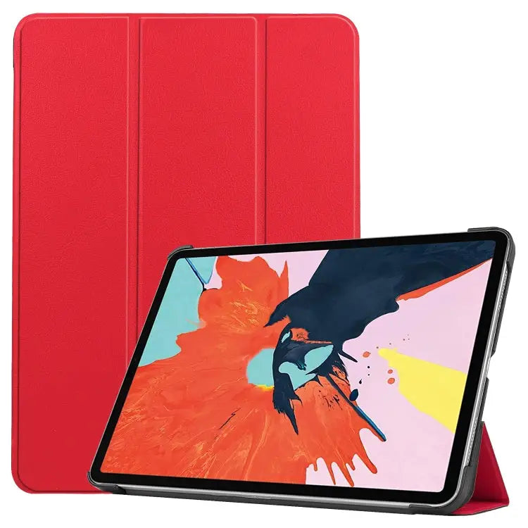 For iPad Air 11 2024 / 2020 10.8 Custer Texture Horizontal Flip Leather Case ith Three-folding Holder & Sleep / Wake-up