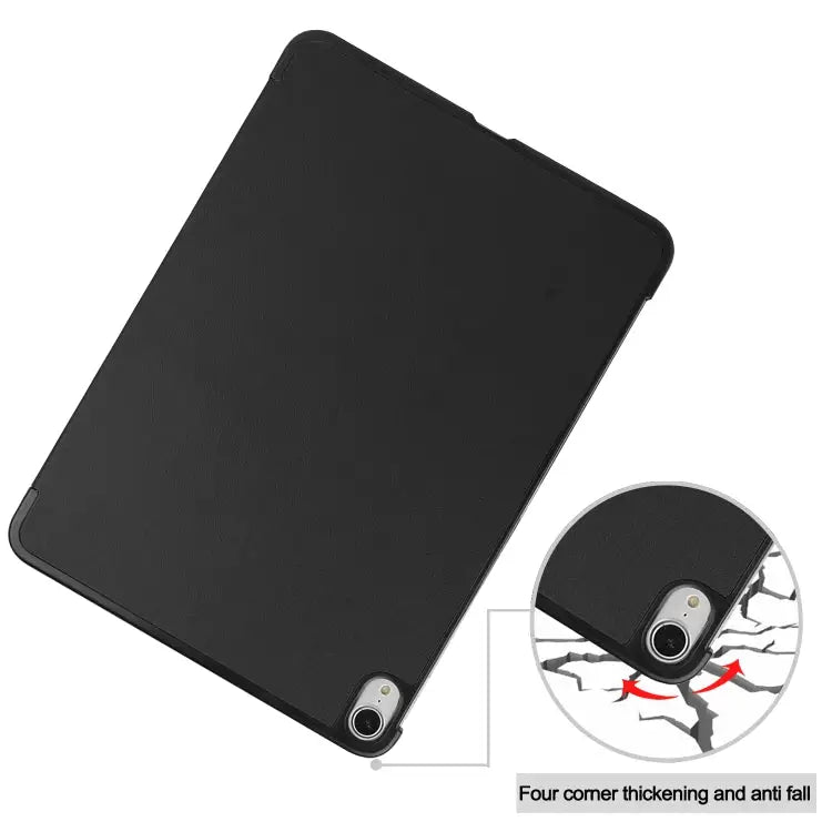 For iPad Air 11 2024 / 2020 10.8 Custer Texture Horizontal Flip Leather Case ith Three-folding Holder & Sleep / Wake-up