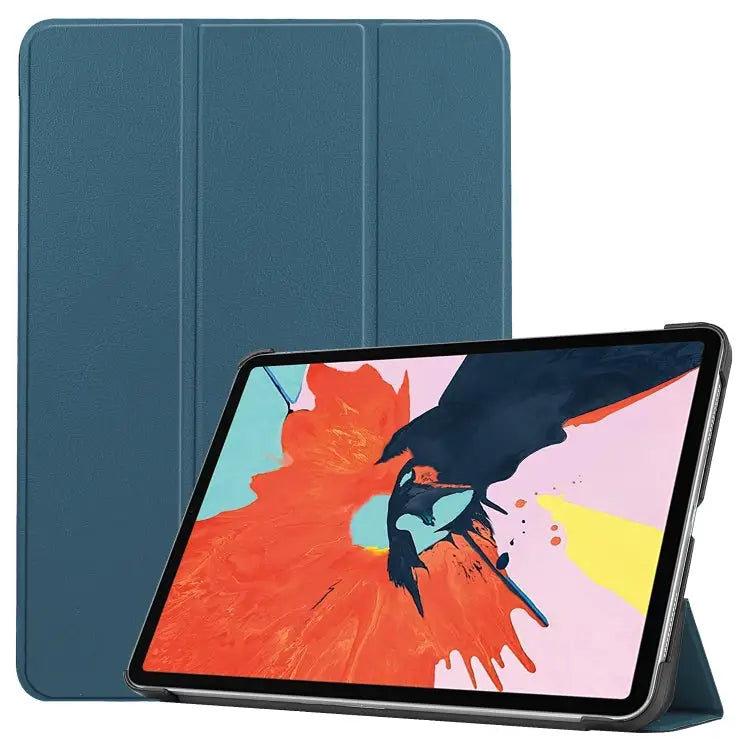 For iPad Air 11 2024 / 2020 10.8 Custer Texture Horizontal Flip Leather Case ith Three-folding Holder & Sleep / Wake-up