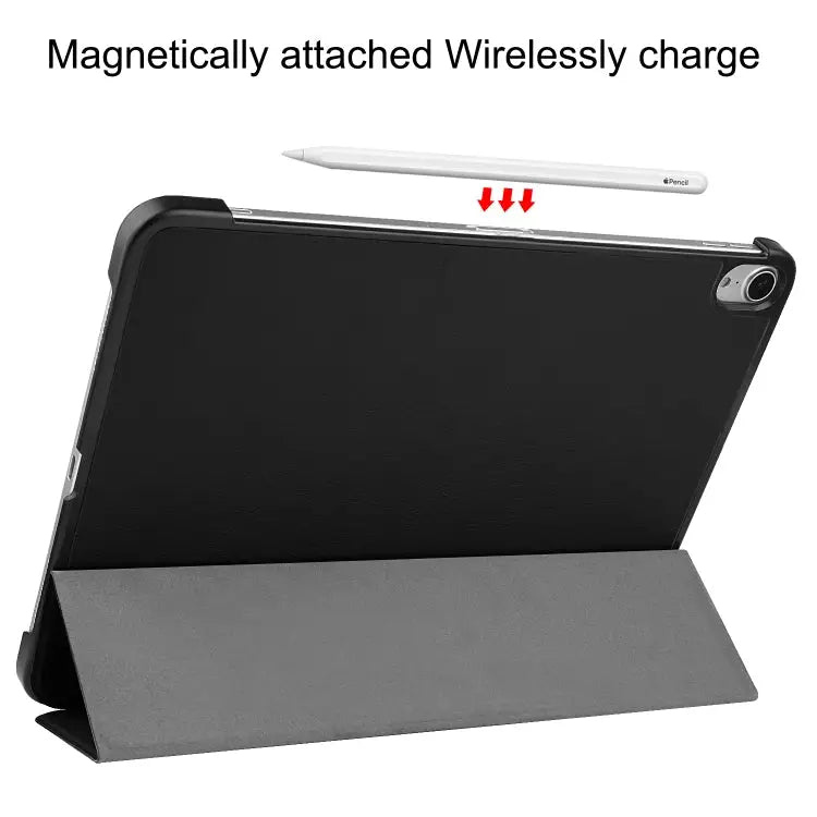 For iPad Air 11 2024 / 2020 10.8 Custer Texture Horizontal Flip Leather Case ith Three-folding Holder & Sleep / Wake-up