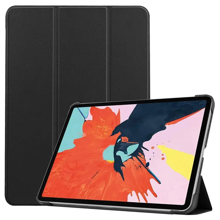 For iPad Air 11 2024 / 2020 10.8 Custer Texture Horizontal Flip Leather Case ith Three-folding Holder & Sleep / Wake-up