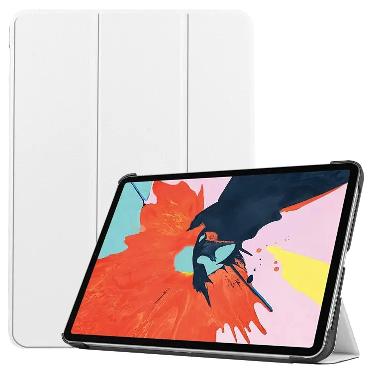 For iPad Air 11 2024 / 2020 10.8 Custer Texture Horizontal Flip Leather Case ith Three-folding Holder & Sleep / Wake-up
