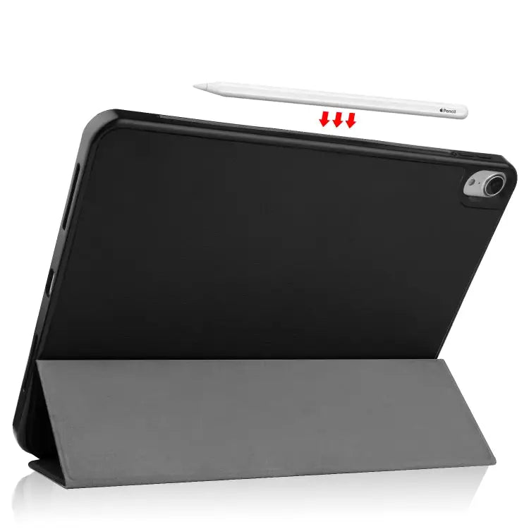 For iPad Air 11 2025 / 2024 / 2020 10.8 Custer Texture TPU Horizontal Flip Leather Case with Sleep / Wake-up Function &