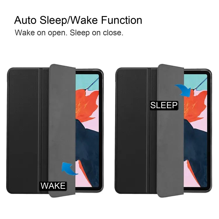 For iPad Air 11 2025 / 2024 / 2020 10.8 Custer Texture TPU Horizontal Flip Leather Case with Sleep / Wake-up Function &