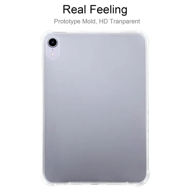 For iPad mini 2024 / mini 6 3mm Four-corner Shockproof Transparent TPU Tablet Case For iPad mini 2024 / mini 6