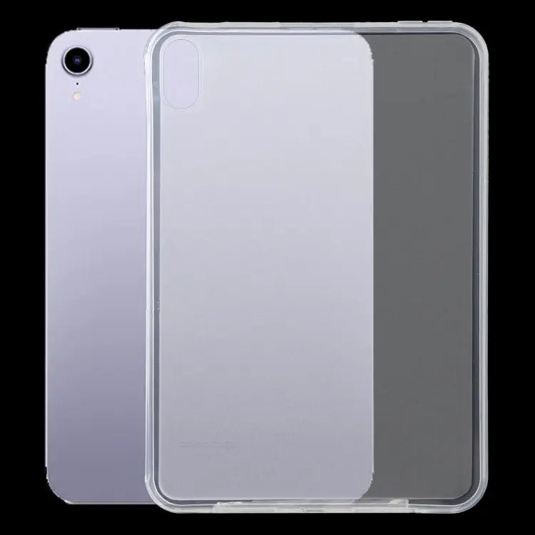 For iPad mini 2024 / mini 6 3mm Transparent TPU Soft Protective Tablet Case For iPad mini 2024 / mini 6 - For iPad mini