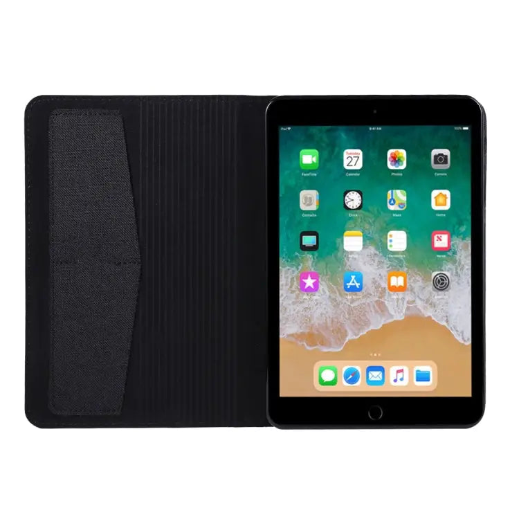 For iPad Mini 4 / 3 / 2 / 1 Cloth Pattern Flat Protective Shell For iPad Mini 4 / 3 / 2 / 1 - Apple Accessories