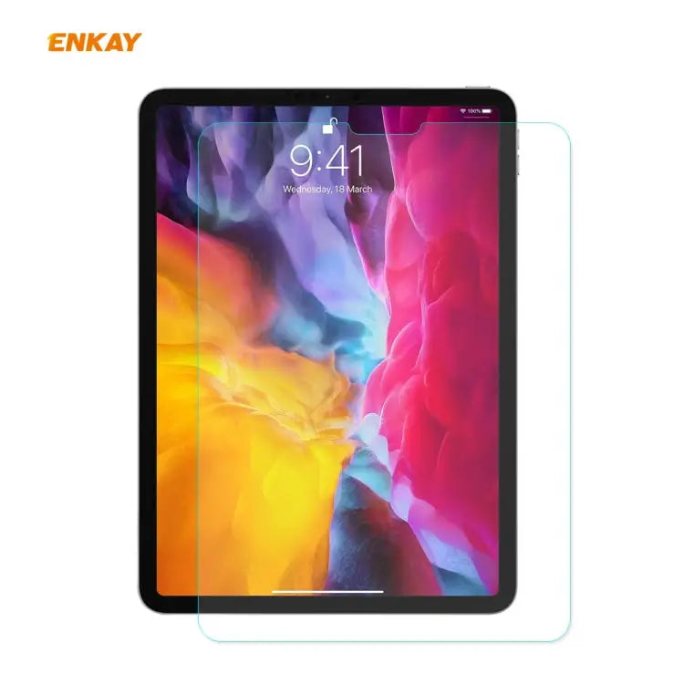 For iPad Pro 11 2020 / 2018 2 PCS ENKAY Hat-Prince 0.33mm 9H Surface Hardness 2.5D Explosion-proof Tempered Glass