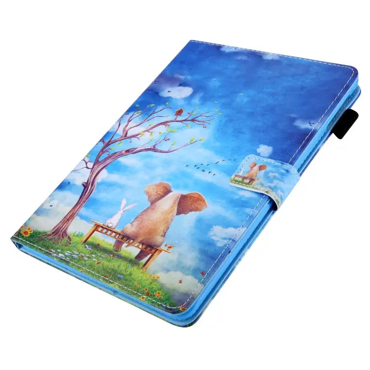 For iPad Pro 11 (2020) & (2018) Painted Pattern Tablet PC Protective Leather Case with Bracket & Card Slot & Photo