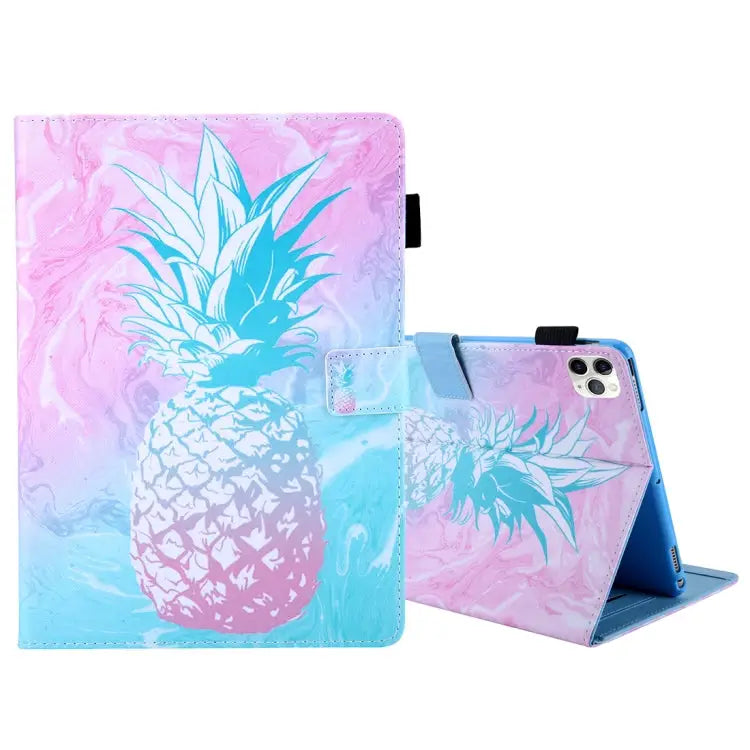 For iPad Pro 11 (2020) & (2018) Painted Pattern Tablet PC Protective Leather Case with Bracket & Card Slot & Photo