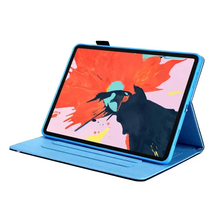 For iPad Pro 11 (2020) & (2018) Painted Pattern Tablet PC Protective Leather Case with Bracket & Card Slot & Photo