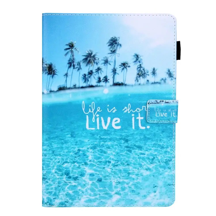 For iPad Pro 11 (2020) & (2018) Painted Pattern Tablet PC Protective Leather Case with Bracket & Card Slot & Photo