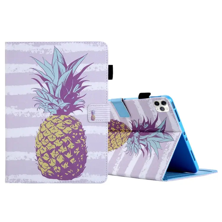 For iPad Pro 11 (2020) & (2018) Painted Pattern Tablet PC Protective Leather Case with Bracket & Card Slot & Photo