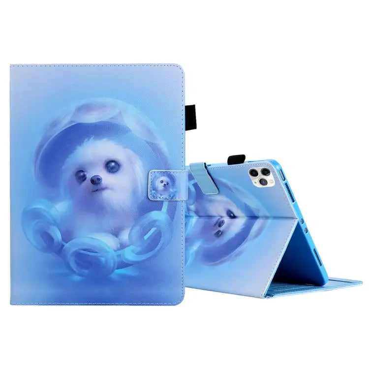 For iPad Pro 11 (2020) & (2018) Painted Pattern Tablet PC Protective Leather Case with Bracket & Card Slot & Photo