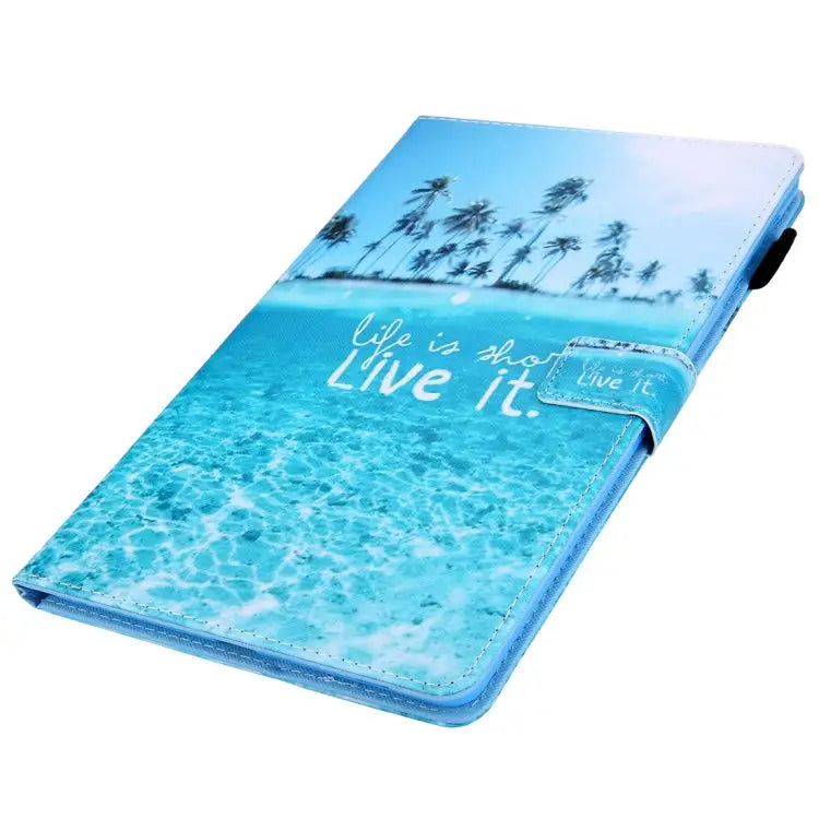 For iPad Pro 11 (2020) & (2018) Painted Pattern Tablet PC Protective Leather Case with Bracket & Card Slot & Photo