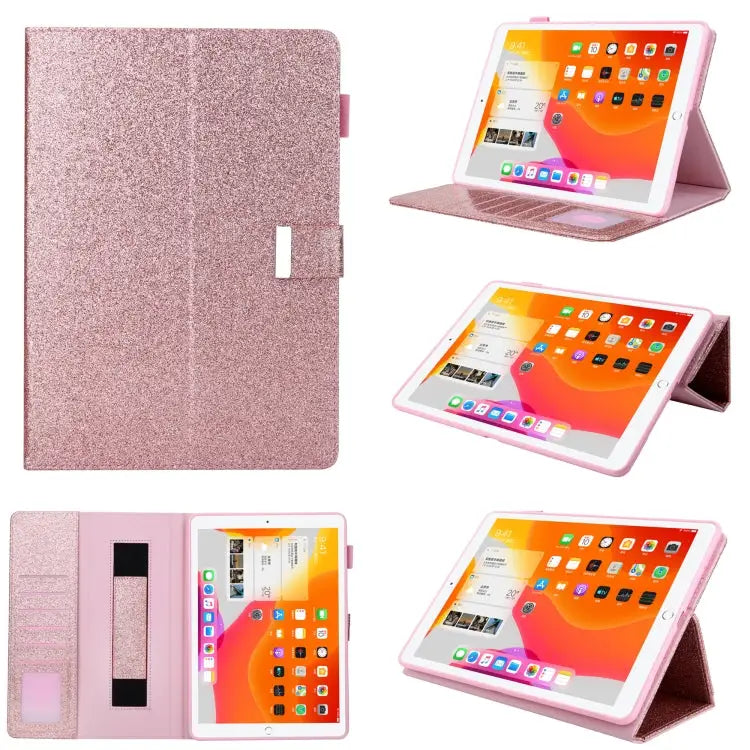 For iPad Pro 11 (2020) & (2018) Small Metal Button Magnetic Attraction Tablet PC Protective Leather Case