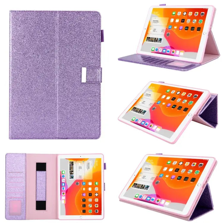 For iPad Pro 11 (2020) & (2018) Small Metal Button Magnetic Attraction Tablet PC Protective Leather Case