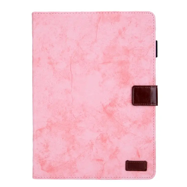 For iPad Pro 11 (2020) Marble Style Cloth Texture Tablet PC Protective Leather Case with Bracket & Card Slot - Apple